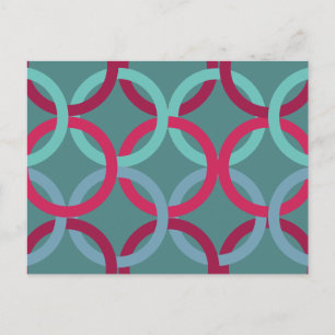 Cartão Postal Círculos ligados 2