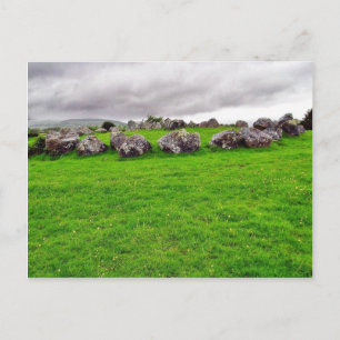 Cartão Postal Círculos Na Carrowmore