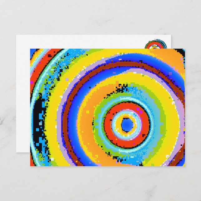 Cartão Postal Círculos postais 32 (Frente/Verso)