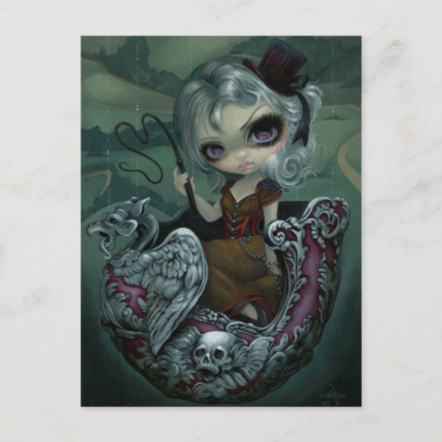 Cartão postal "Circus Chariot" (Frente)