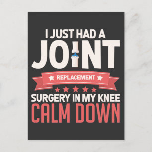 Cartão Postal Cirurgia de Substituição Articular Recuperação do 