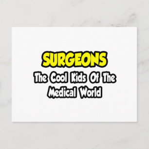 Cartão Postal Cirurgiões... Crianças Legal do Mundo Médico