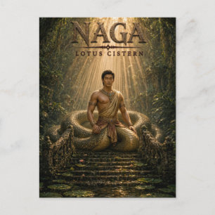 Cartão Postal Cisterna de Lótus Naga Cinema Escuro