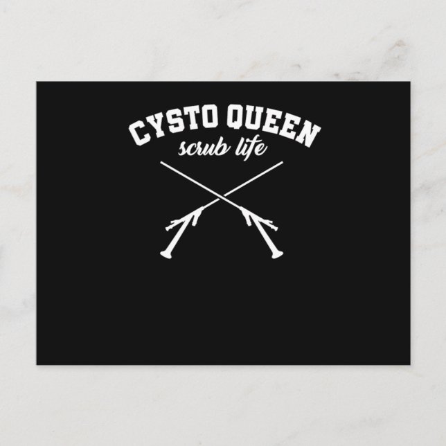 Cartão Postal Cistoscopia Endoscopia Bexiga Urinária Médico Enfe (Frente)