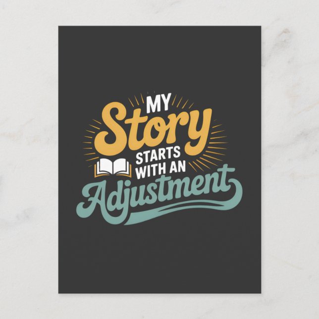 Cartão Postal Citação da coluna de motivação do estudante quirop (Frente)