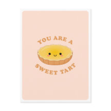 Citação de Amor de Sobremesa de Torta de Ovo Kawai