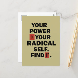 Cartão Postal citação de motivação para o sucesso na vida re