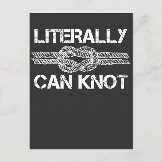 Cartão Postal Citação do Barco Náutico Engraçado para Caçadores  (Frente)