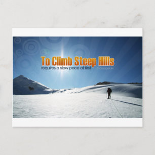 Cartão Postal Citação inspiradora de Shakespeare