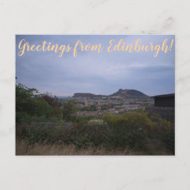 Cartão Postal CITINERÁRIOS: Saudações de Edimburgo!