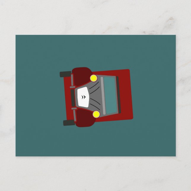 Cartão postal Citroen 2CV (Frente)