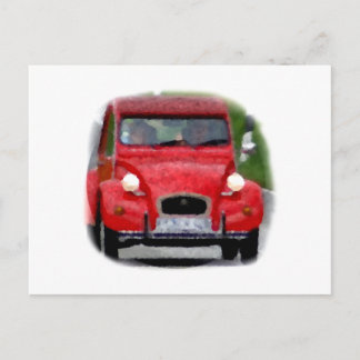 Cartão Postal Citroen 2CV Ente