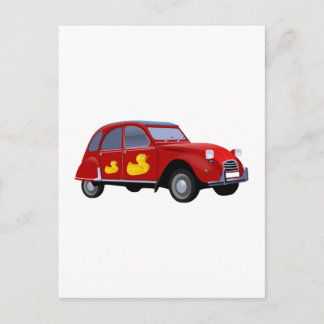 Cartão Postal Citroen 2CV Ente