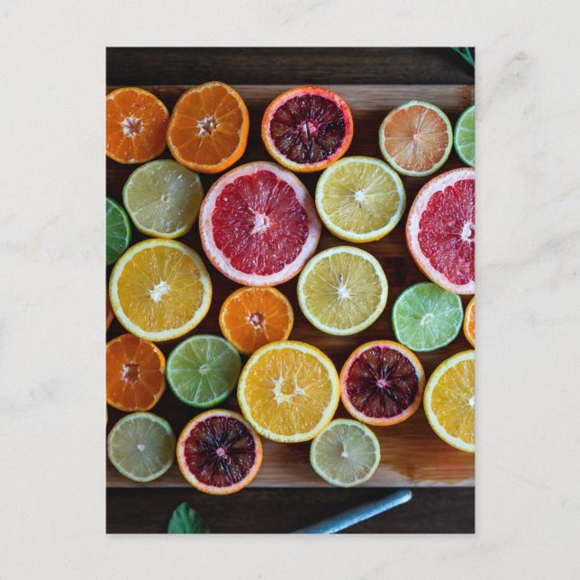 Cartão Postal citros (Frente)
