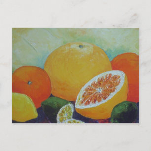 Cartão Postal Citrus Splash