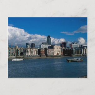 Cartão Postal City of London e Tower 42