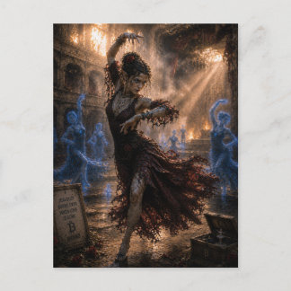 Cartão Postal Ciume / Dançarino de Flamenco / Teatro Antigo