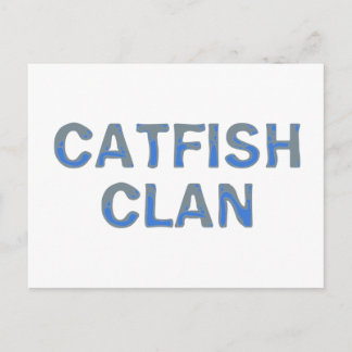 Cartão Postal Clã de peixe
