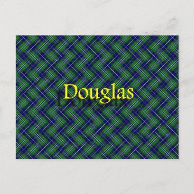 Cartão Postal Clã Escocês Douglas (Frente)