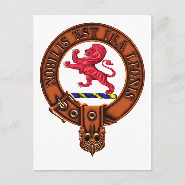 Cartão Postal Clã Stuart do Bute (Frente)