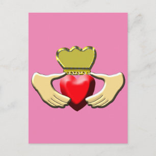 Cartão Postal Claddagh