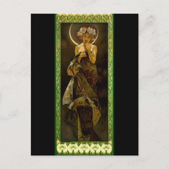 Cartão Postal Clair de Lune (Frente)