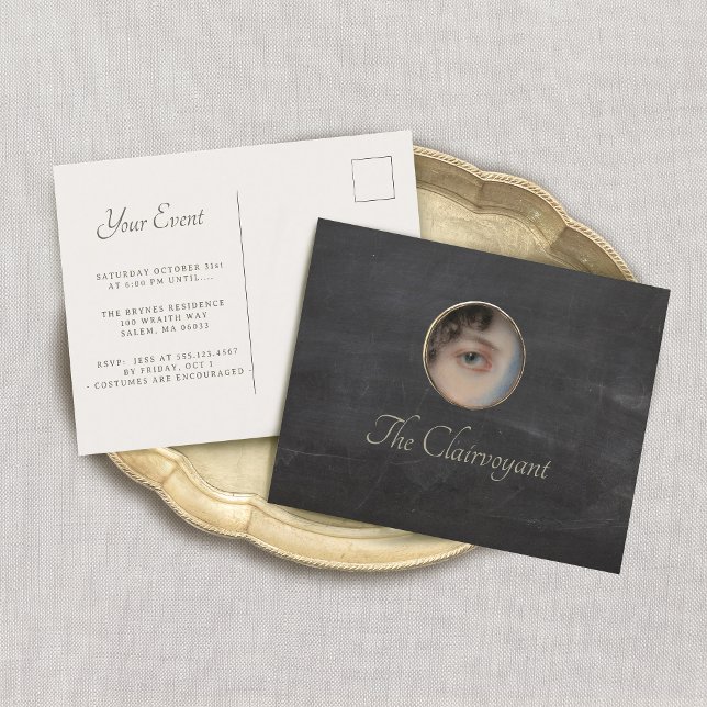 Cartão Postal Clairvoyant, meio psíquico (Criador carregado)