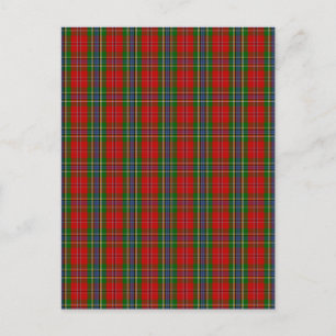 Cartão Postal Clan MacLean De Duart Tartan