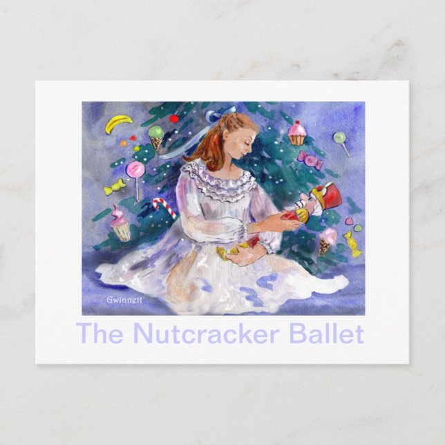 Cartão Postal Clara e o Nutcracker (Frente)