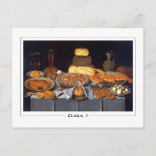 Cartão Postal Clara Peeters #44 - Cartão-postal de arte