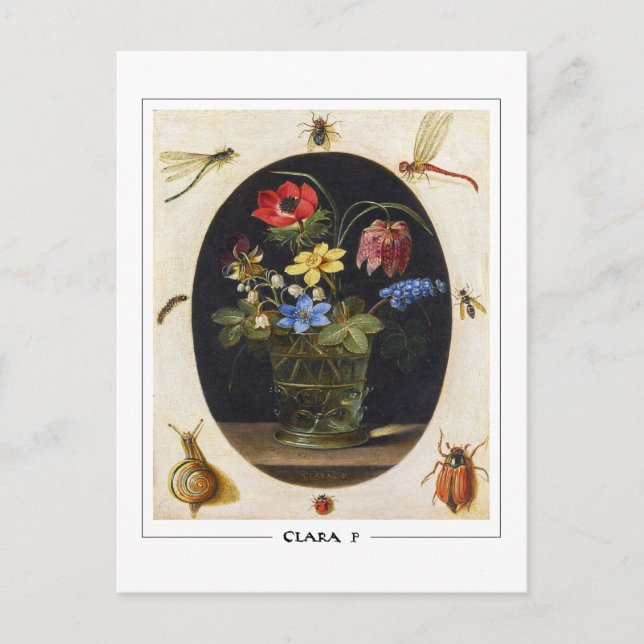 Cartão Postal Clara Peeters #7 - Cartão-postal de arte (Frente)