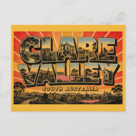 Cartão Postal Clare Valley Austrália Meridional Terra Natal Hist