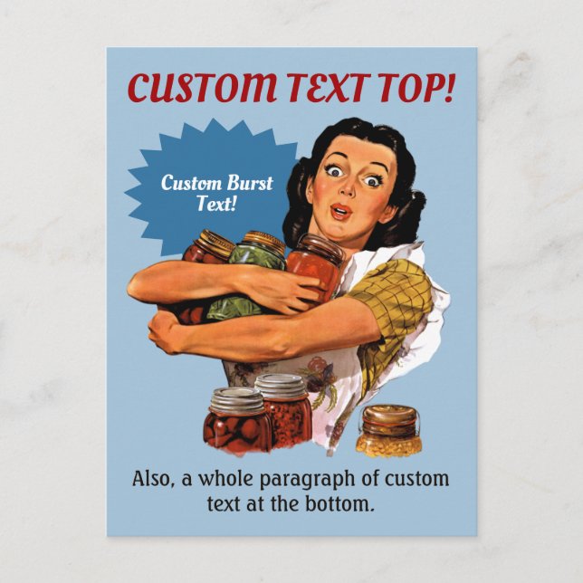 Cartão postal 'Claro que Posso' (Frente)