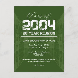 Cartão Postal Classe de evento 2004 Reunião de Segundo grau de 2