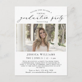 Cartão Postal Classe de Festa de formatura VIRTUAL de 2024