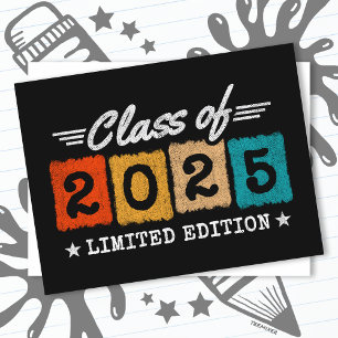 Cartão Postal Classe de graduação do Mais velho de Formando 2025