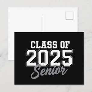 Cartão Postal Classe De Mais velho De 2025 De Volta À Escola 202