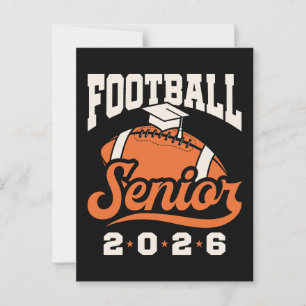 Cartão Postal Classe de Mais velho de futebol de graduação de 20