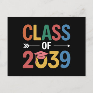 Cartão Postal Classe Groovy Do Mais velho De Graduação 2039 2039