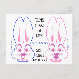 Cartão Postal Classe TLHS comemorativa da 50ª Reunião de 1969
