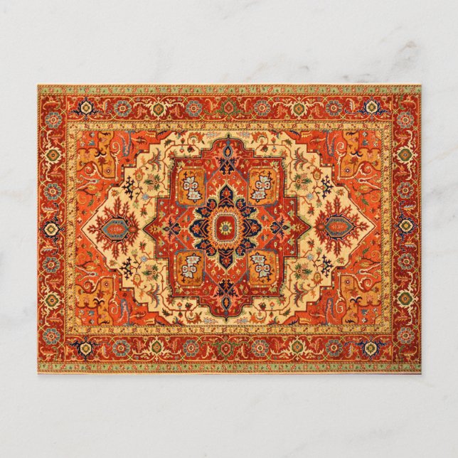 CARTÃO POSTAL CLASSIC PERSIAN RUG (Frente)
