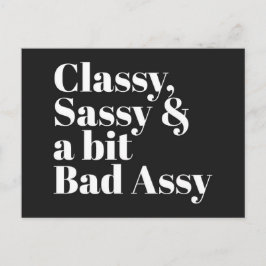 Cartão Postal Clássica, Sassy e Má Coisa Engraçada