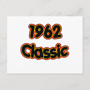 Cartão Postal Clássico 1962