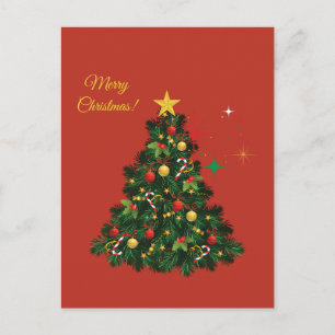 Cartão Postal Clássico Feliz Natal