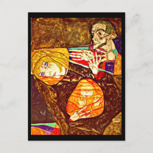 Cartão postal clássico/Vintage-Egon Schiele 18