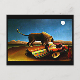 Cartão postal clássico/Vintage-Henri Rousseau 34