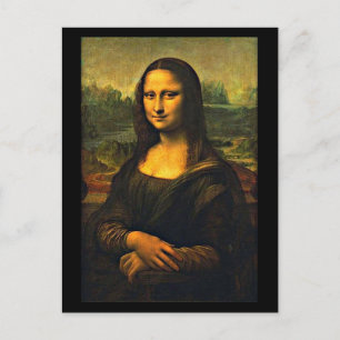 Cartão postal clássico/Vintage-Leonardo da Vinci