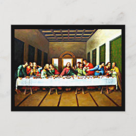 Cartão postal clássico/Vintage-Leonardo da Vinci 2