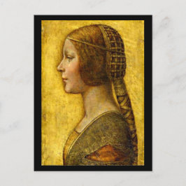 Cartão postal clássico/Vintage-Leonardo da Vinci 4