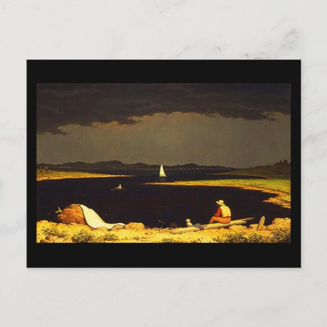 Cartão postal clássico/Vintage-Martin Johnson Head (Frente)